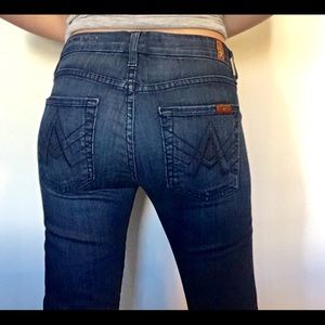 7 For All Man Kind Flare Jeans