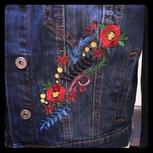 Embroidered Jean Jacket