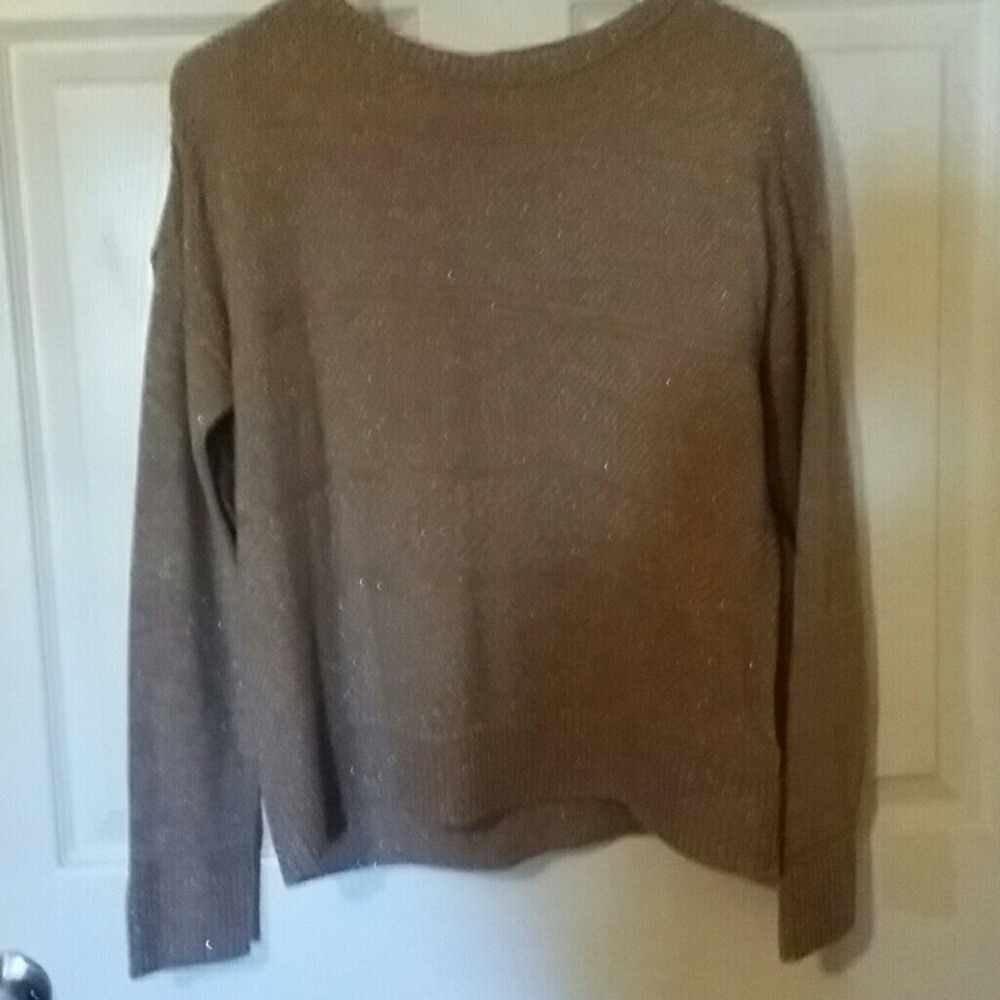 Gold flake sweater