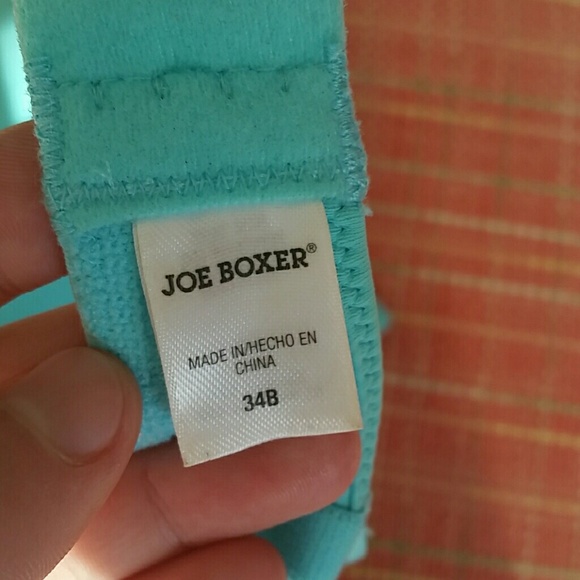 Joe Boxer Turquoise Bra - Picture 2 of 5
