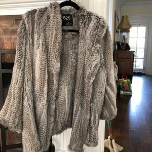 Real Rabbit Fur Jacket