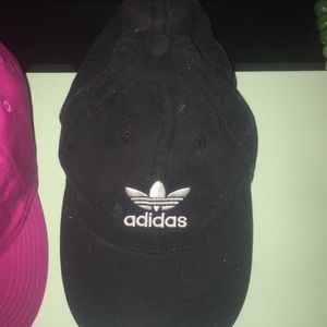 Black adidas baseball hat