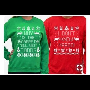 Couples Christmas crewneck sweatshirts 🎅🏼