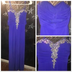 blonde nites prom dress