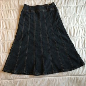 Dark denim CATO skirt