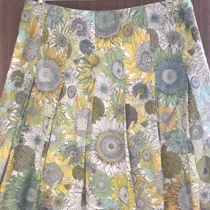Liberty London Pleated Lawn Skirt