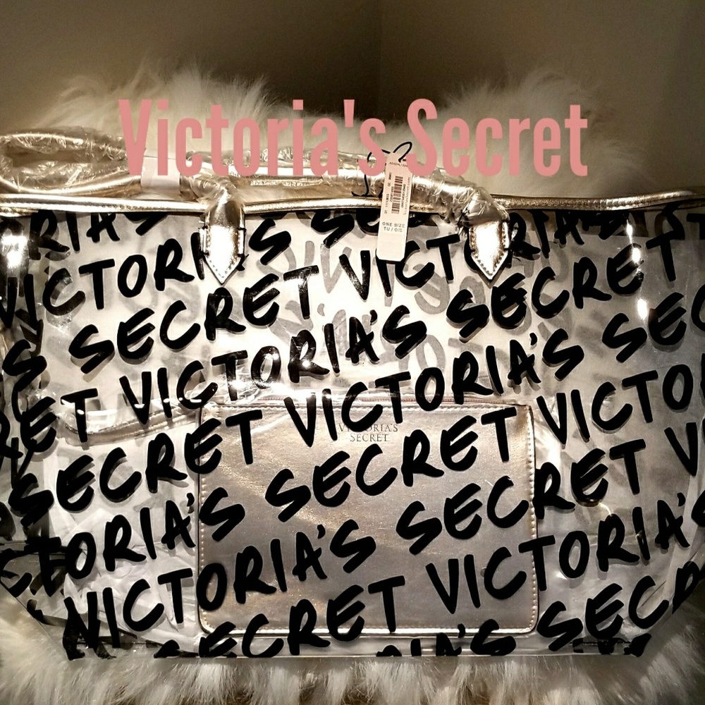 Victoria's Secret Tote w/ Extra Accessory Pouch