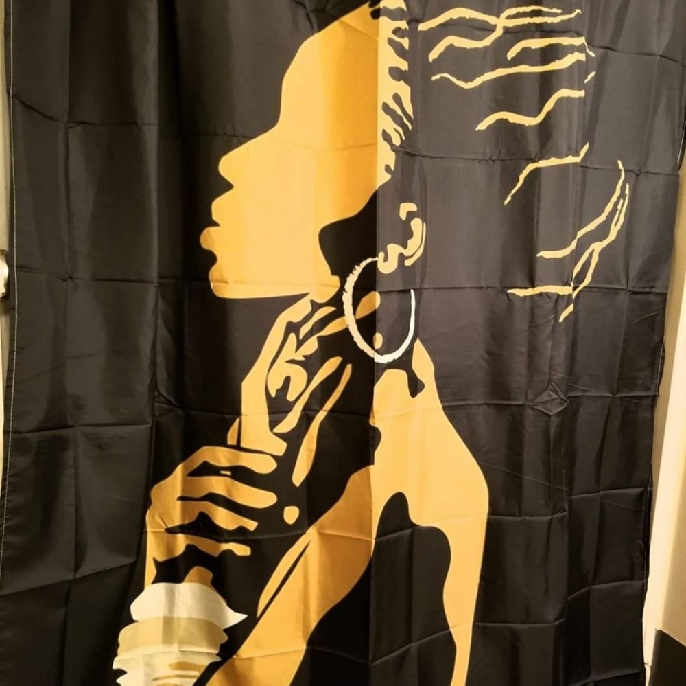 Brand new shower curtain