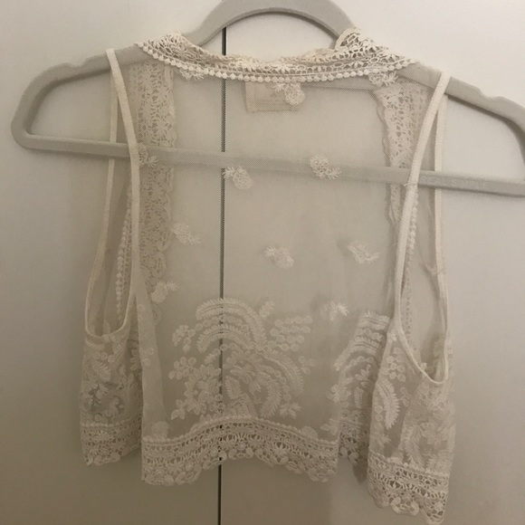 Urban outfitters Lace vest - Picture 2 of 2