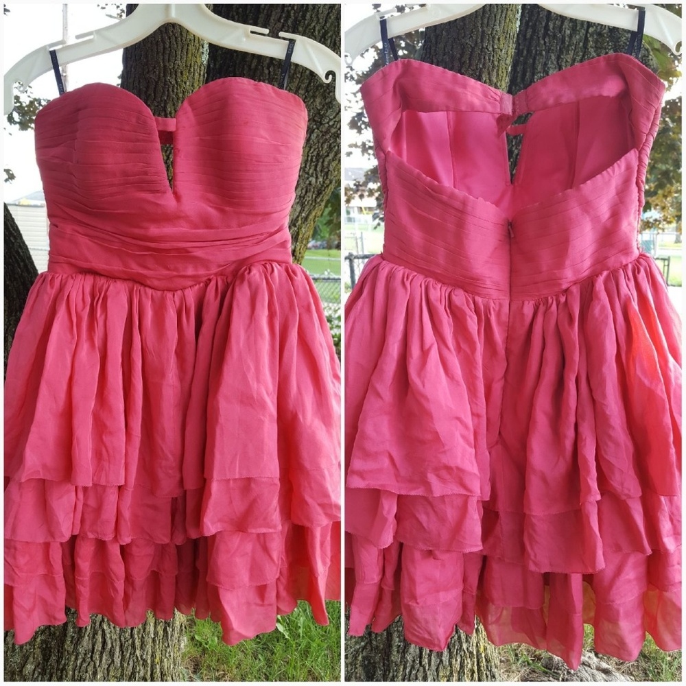 Bebe Silk Mini Dress