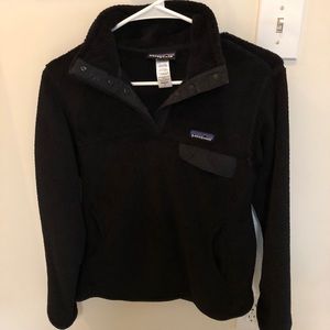 Patagonia Re-Tool Snap-T Pullover (black)