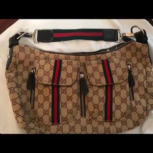 Authentic Gucci Signature Hobo