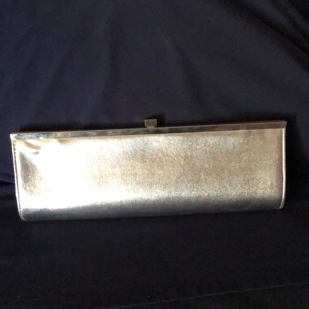 Steve Madden silver Clutch