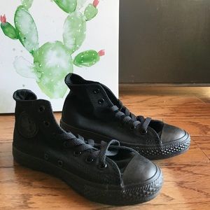Black Hightop Converse BRAND NEW