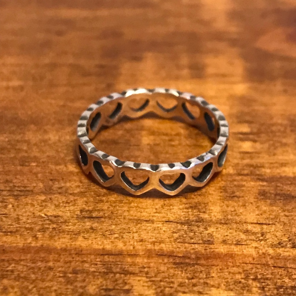 James Avery tiny hearts ring