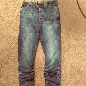 ❗️SOHO JEAN JUST JOGGERS WITH ZIPPER ❗️❕❗️