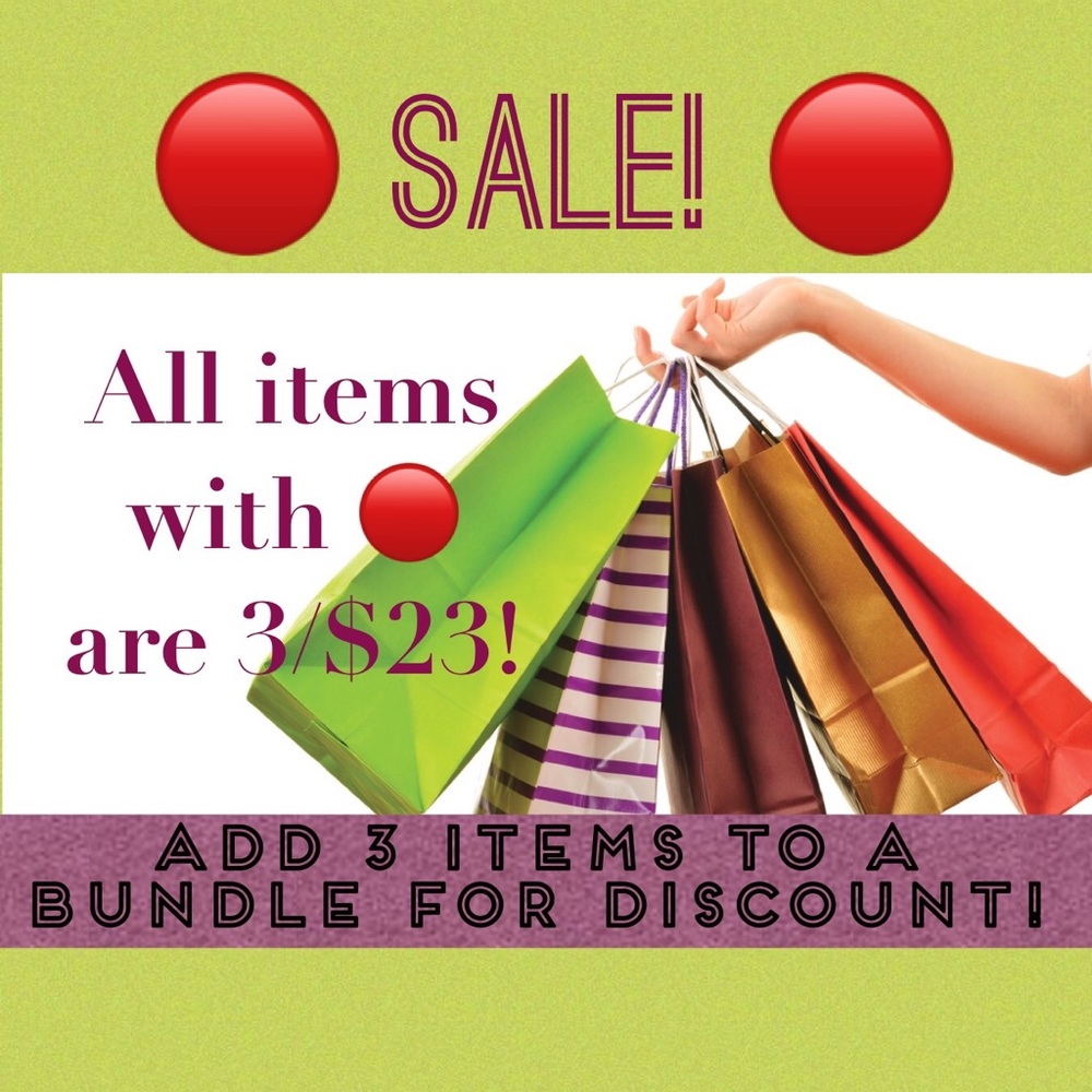 🔴SALE!🔴 3/$23!