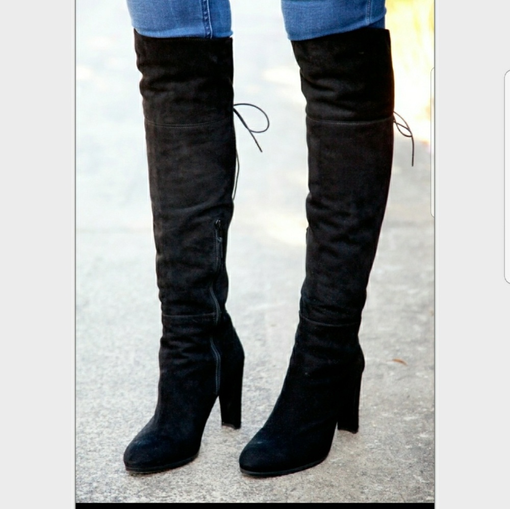 Authentic Stuart Weitzman Lace Me Up Boots - image 6