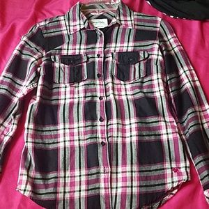 button down pink shirt