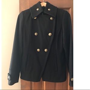 Guess wool pea coat