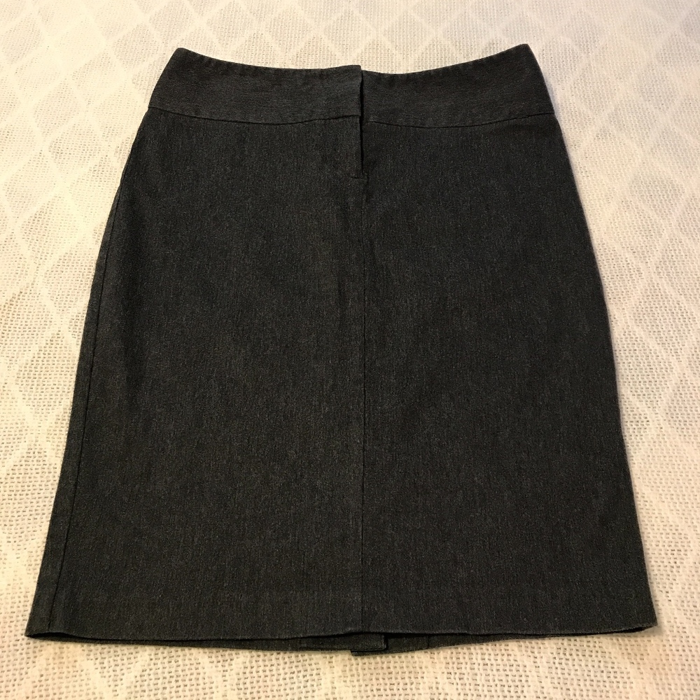 The Limited Charcoal Gray Pencil Skirt