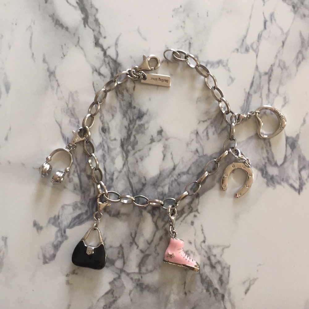 STERLING SILVER CHARMS BRACELET 😍😍