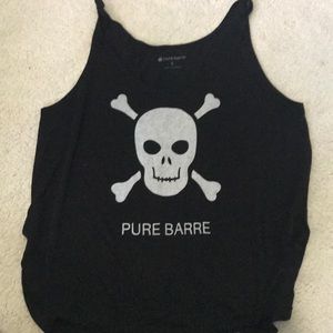 Pure Barre Skull Tank