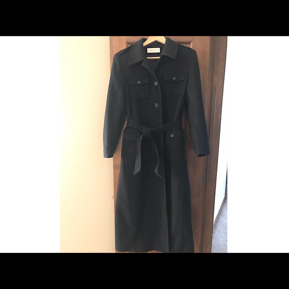 Jones New York wool trench coat
