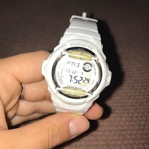 Baby G Shock white