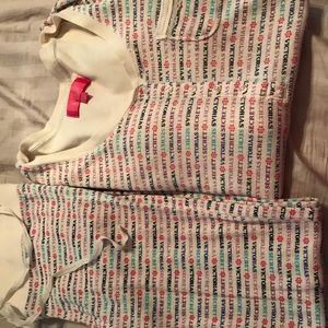 Victoria secret thermal pajama pants