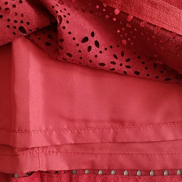 MORE RDUCED NWT Express laser cut mini skirt - Picture 8 of 8