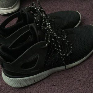Black Nike shoes