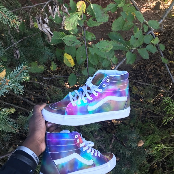 Customized Sk8 High Vans Tie-Dyed - Picture 2 of 2