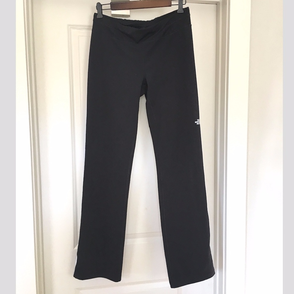 North Face Black Yoga Pants Flash Dry Medium NWOT