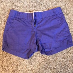 Purple JCREW shorts