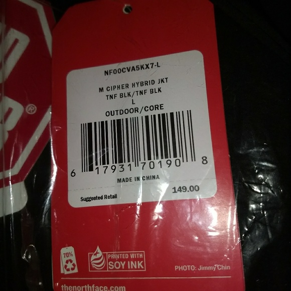The North Face men's large soft shell jacket - Picture 5 of 8