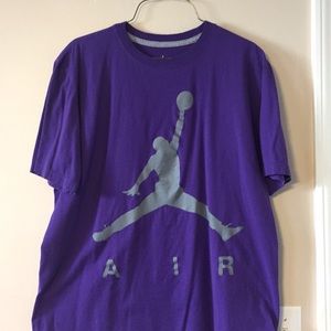 Purple Jordan shirt