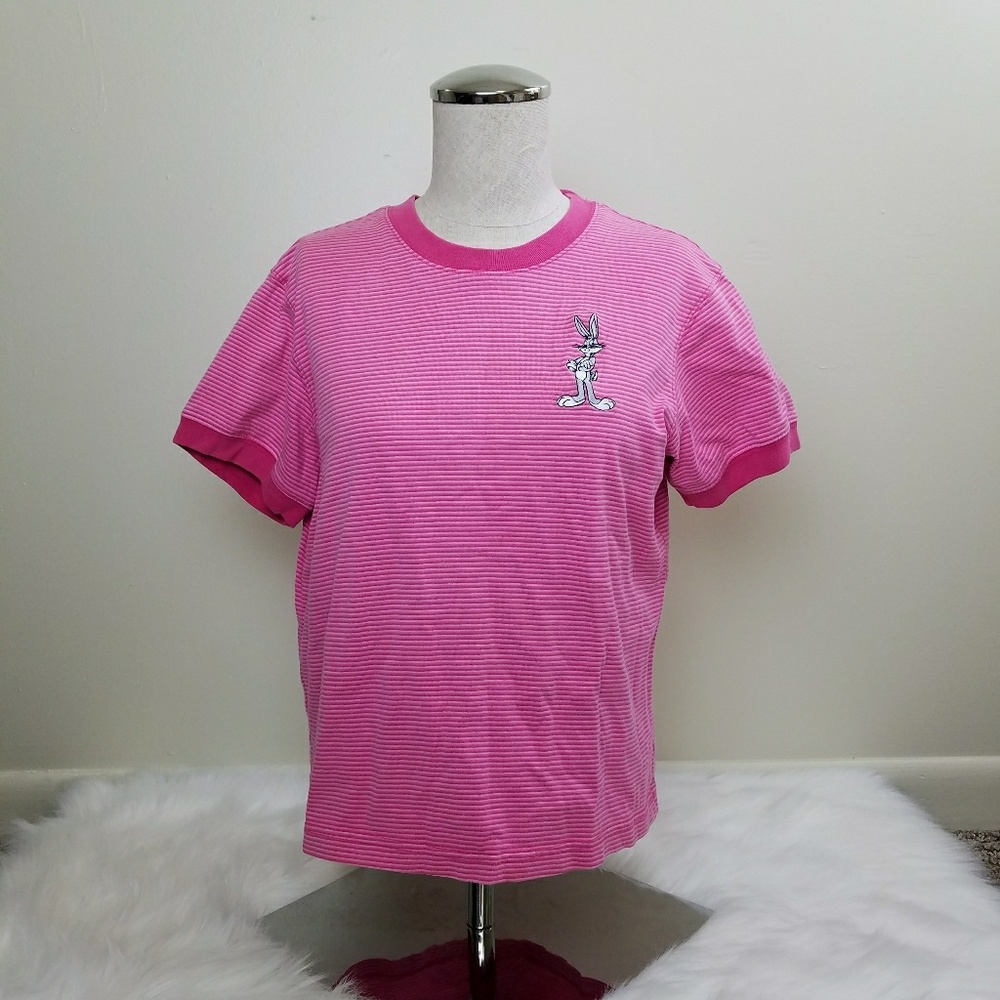 Vintage Bugs Bunny Warner Bros Stripped T shirt