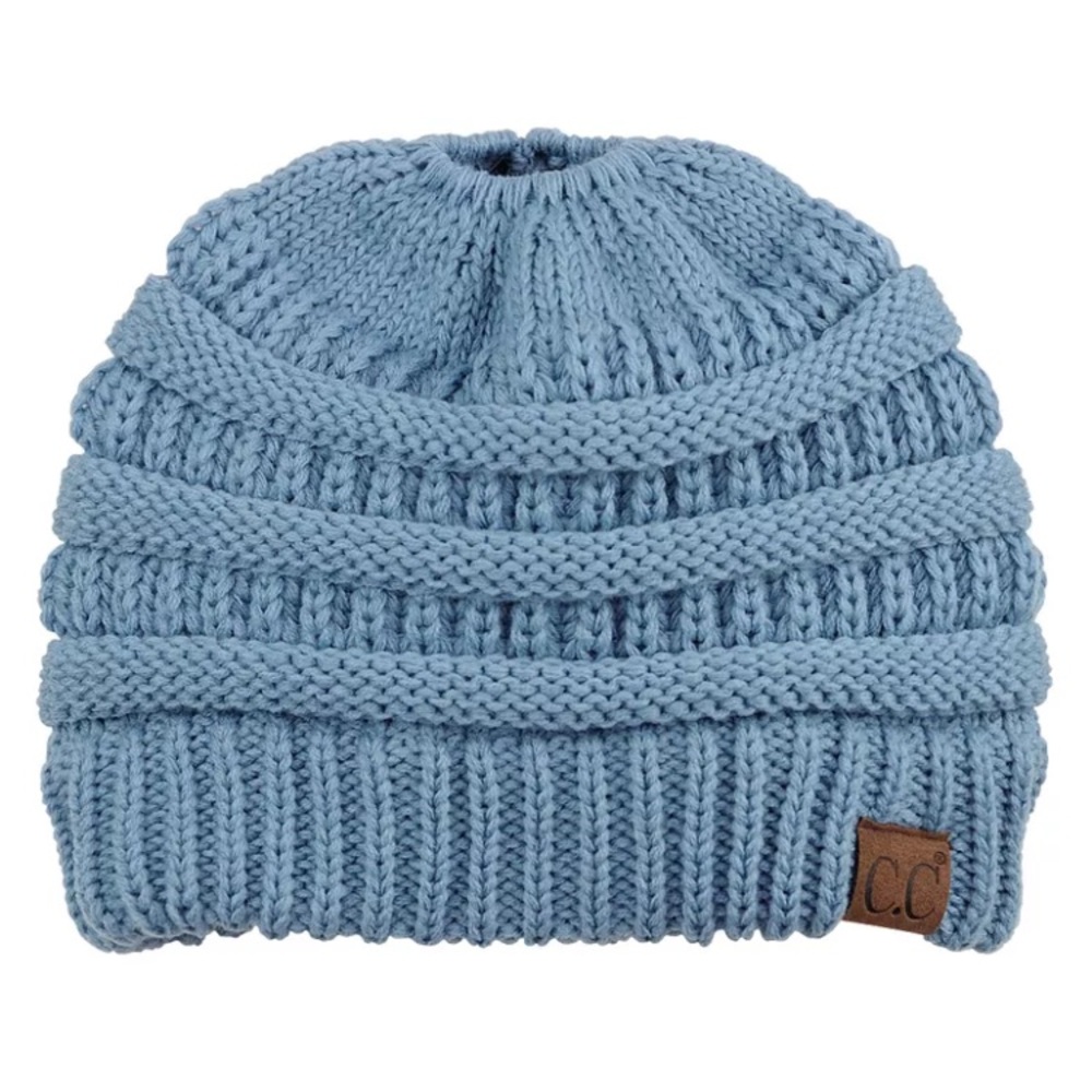 C.C Messy Bun Beanie