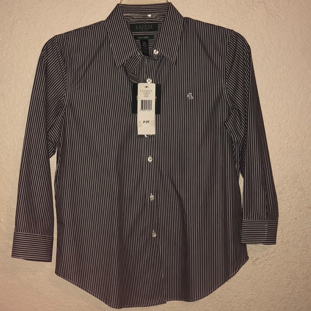 Brand new Ralph Lauren striped blouse!