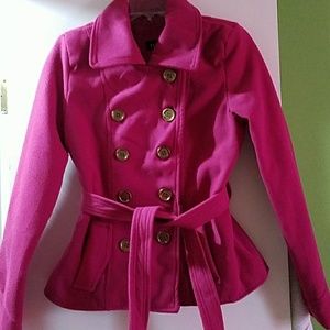 Pink coat