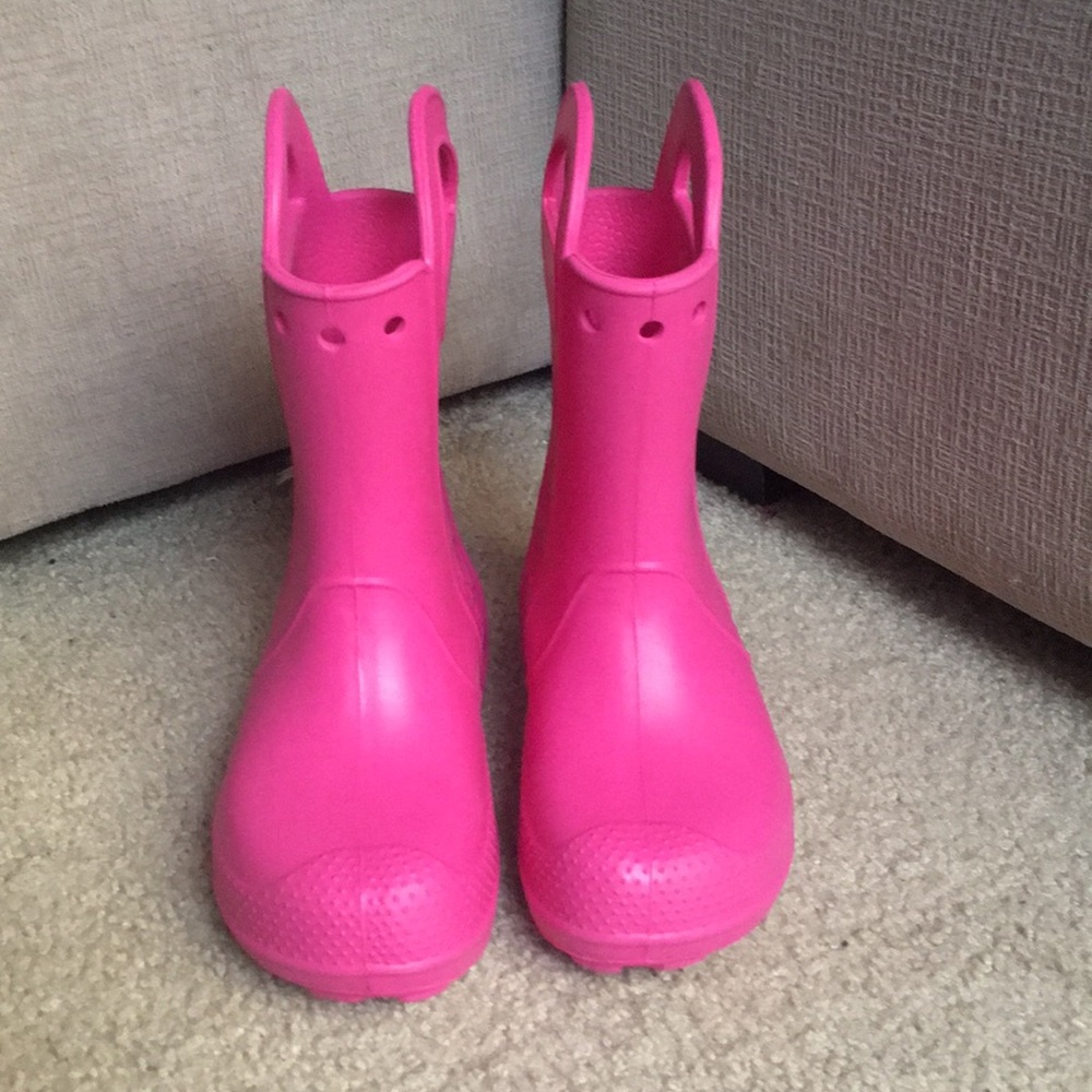 Crocs rain boots