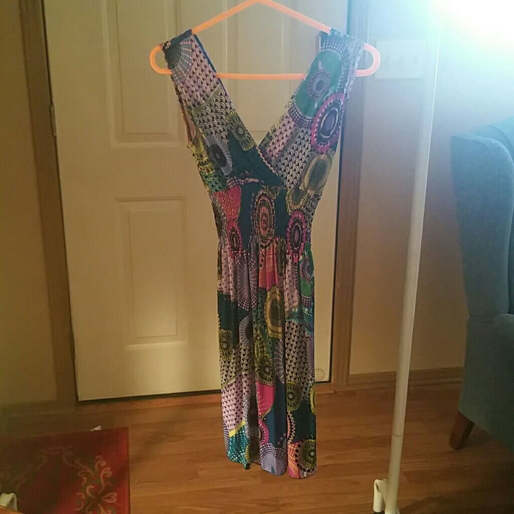 Stretchy dress, made in China