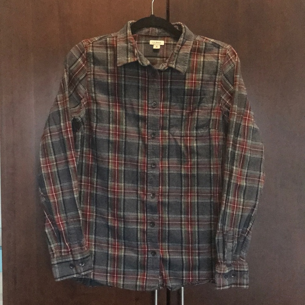 L.L.Bean Scotch Plaid Flannel