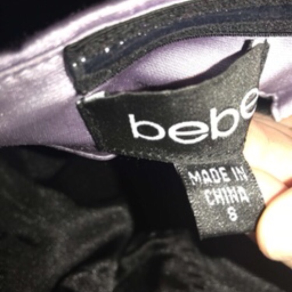 Bebe strapless Mini dress - Picture 2 of 2