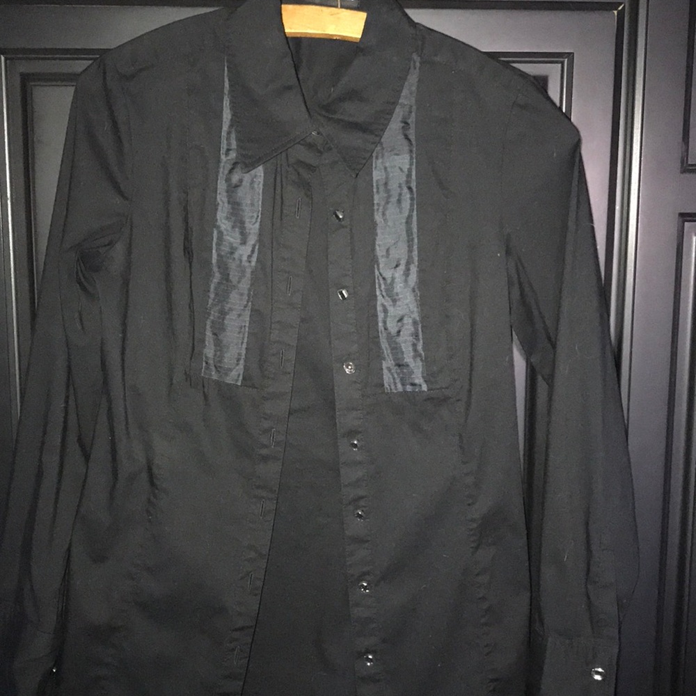Button up express blouse