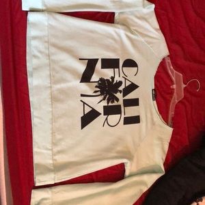 Long collared, long sleeve Wet Seal shirt