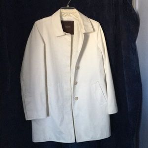 White Coach Raincoat