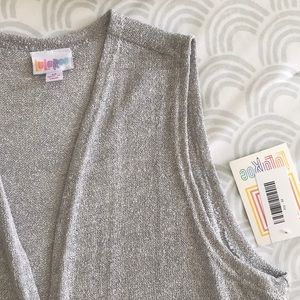 Medium silver-grey knit LuLaRoe Joy
