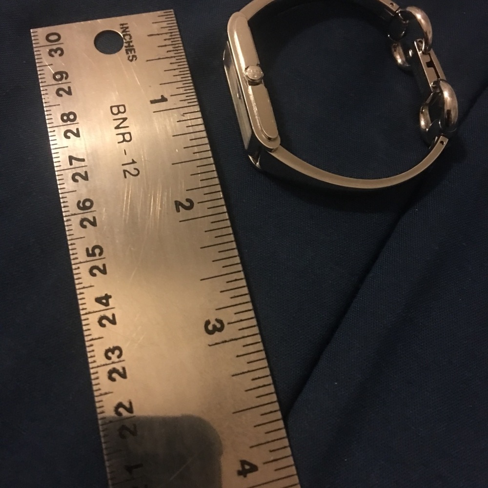 Authentic Gucci Silver Bangle Watch - image 7